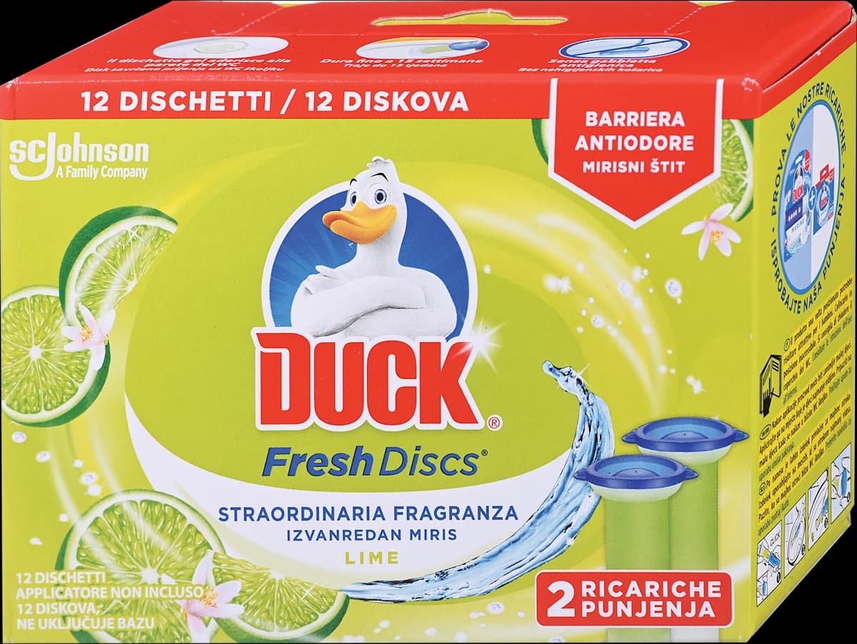 Duck osvježivač za WC školjku 2 x 36 ml Akcija u trgovini Tommy