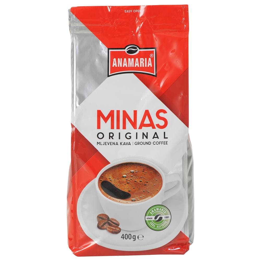 Anamaria Mljevena kava Minas Original 400 g Akcija u trgovini Plodine