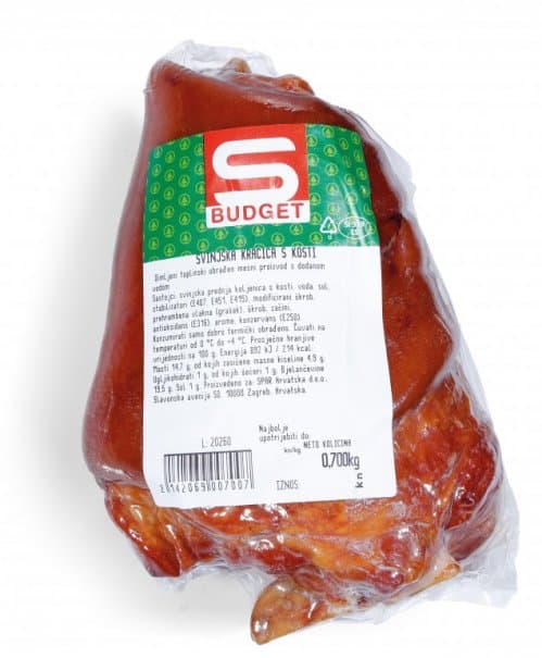 Dimljena kračica 1 kg S Budget Akcija u trgovini Spar