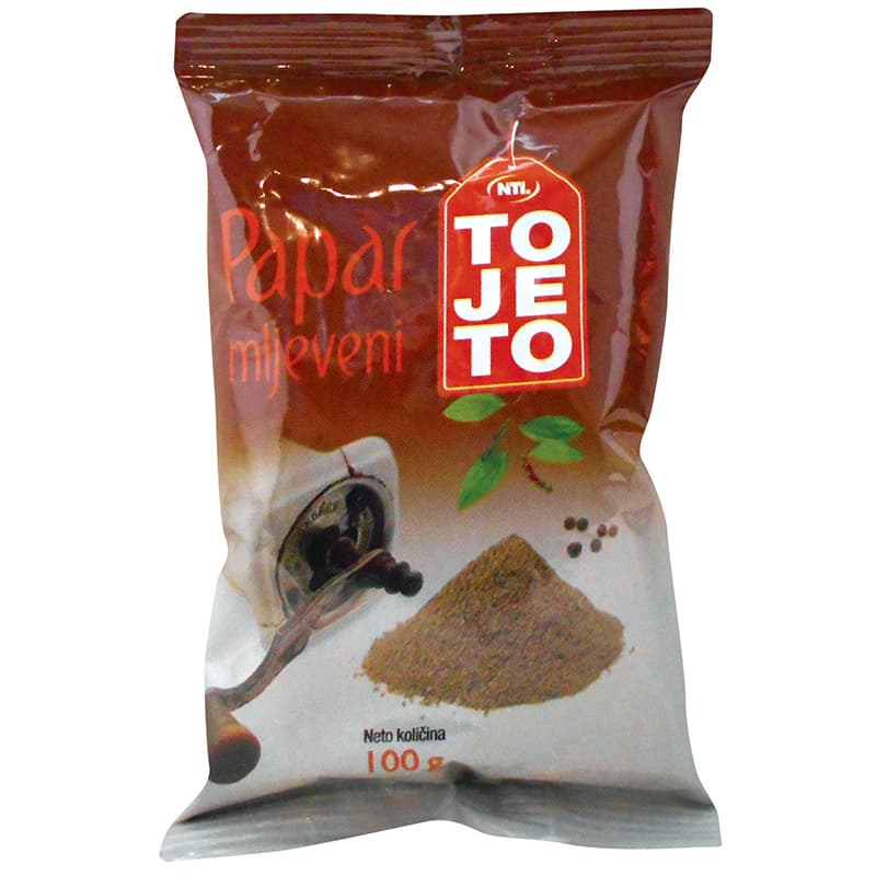 ToJeTo papar mljeveni 100 g Akcija u trgovini Gavranović