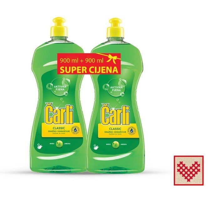 Čarli deterdženti za pranje posuđa Akcija u trgovini Bipa