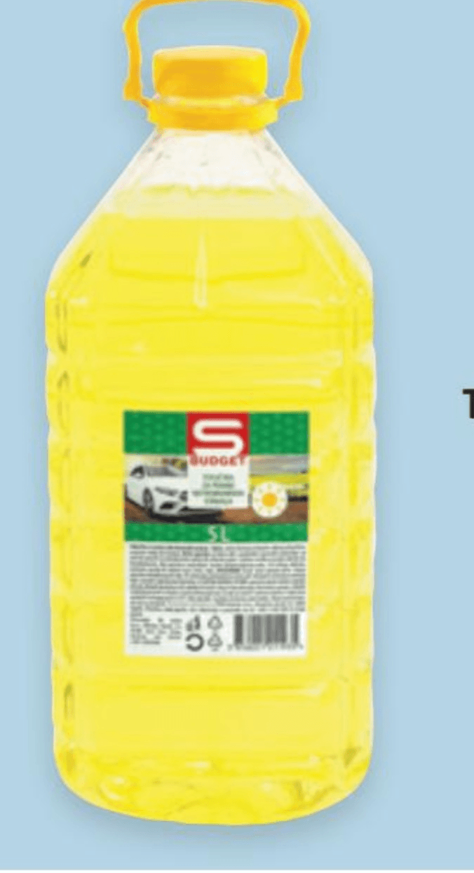 Tekućina za vjetrobranska stakla 5 L S Budget Akcija u trgovini Spar
