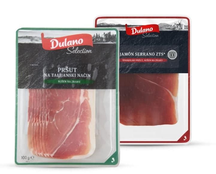 Dulano Selection mediteranski pršut 100 g Akcija u trgovini Lidl