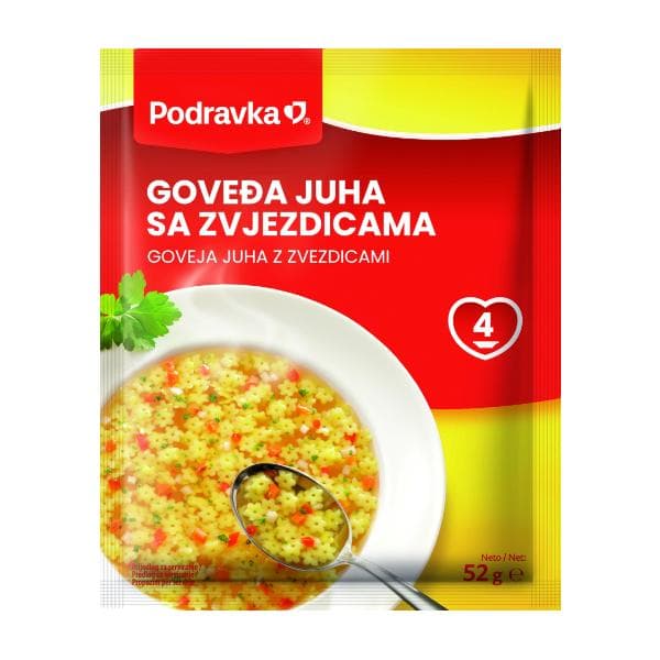 Podravka juha 52 g ili 60 g Akcija u trgovini Kaufland