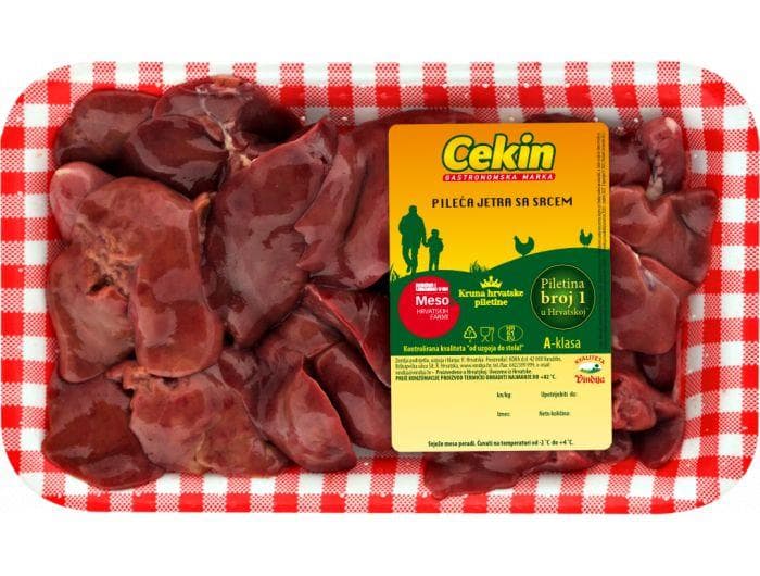 Cekin pileća jetra sa srcem 500 g Akcija u trgovini Studenac