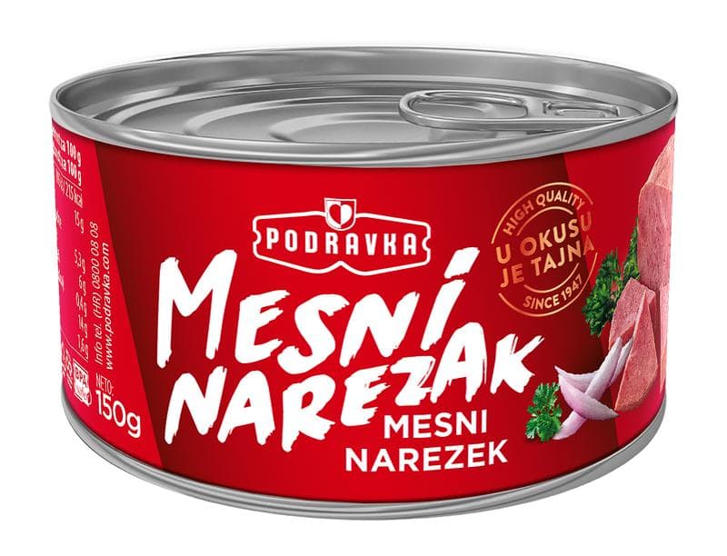 Mesni narezak Podravka 150 g Akcija u trgovini Bakmaz