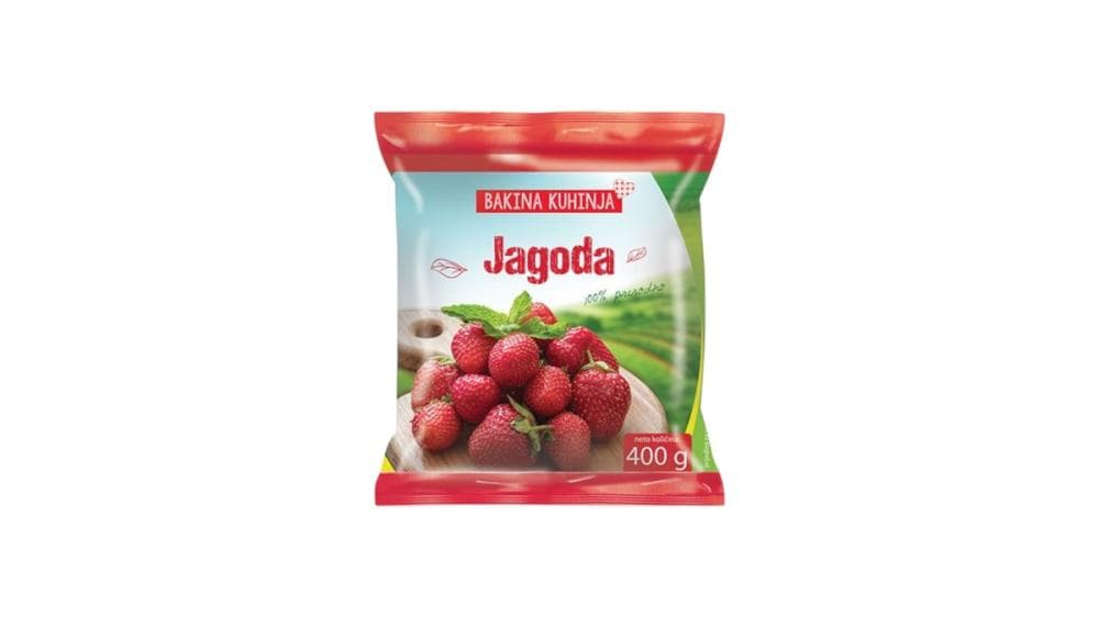 Bakina kuhinja Jagoda 400 g Akcija u trgovini Stanić Diskont