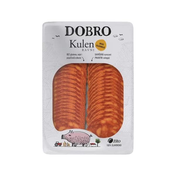 Dobro Kulen ravni naresci 80 g Akcija u trgovini Vrutak