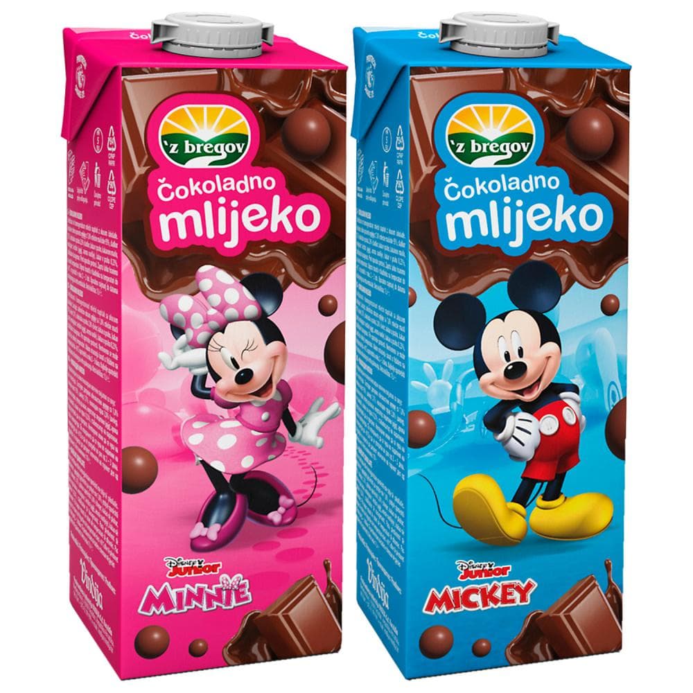 Čokoladno mlijeko 1l z bregov Akcija u trgovini KTC