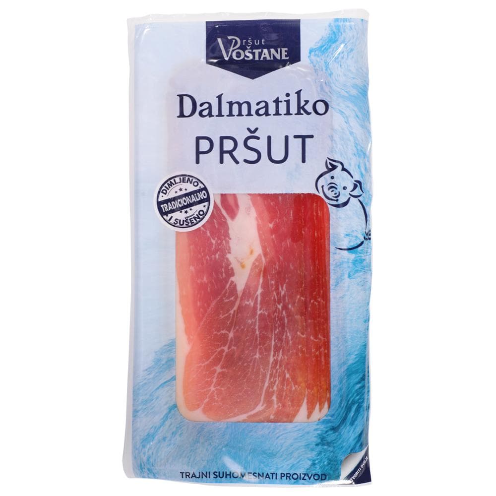 Pršut Dalmatiko narezak 80 g Voštane Akcija u trgovini Konzum