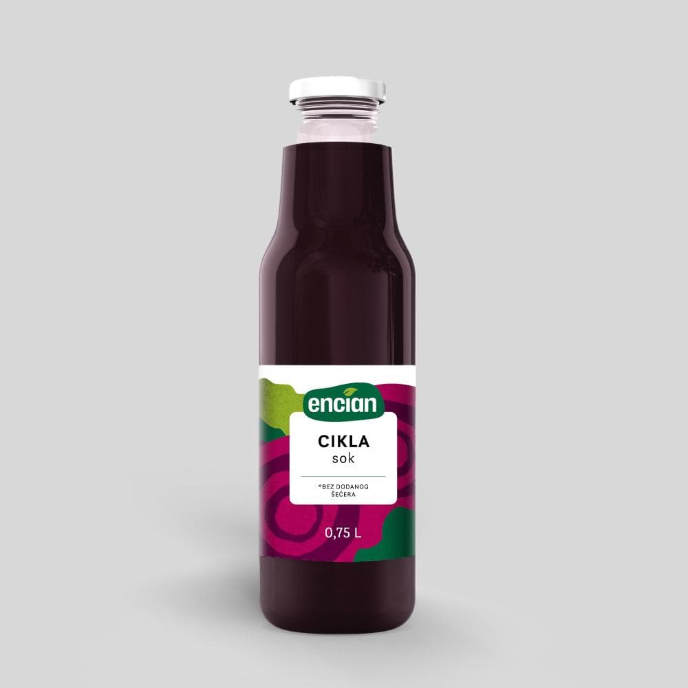 Sok od cikle 750 ml Encian Akcija u trgovini Tommy