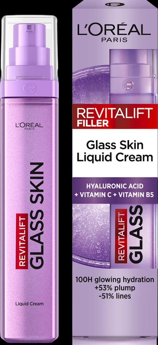L'Oréal Revitalift Glass Skin Liquid Cream Akcija u trgovini Bipa