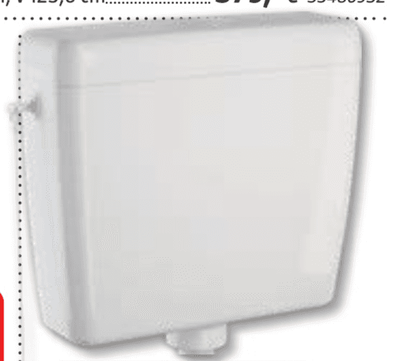 Vodokotlić A930 š 44,2 x v 39 cm Akcija u trgovini Bauhaus