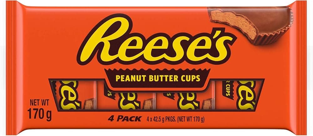 Reese's Peanut Butter Cups 4 x 42,5 grama Akcija u trgovini Action