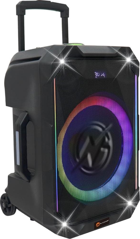 Bežični Bluetooth karaoke zvučnik N-GEAR THE FLASH 1240 1 kom Akcija u trgovini Interspar