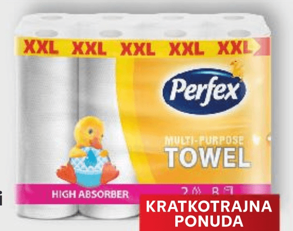 Perfex Kuhinjski ručnici 8/1 Akcija u trgovini Kaufland
