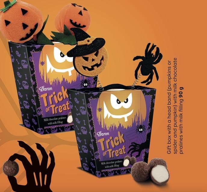 Praline Trick or Treat 90 g Akcija u trgovini Spar