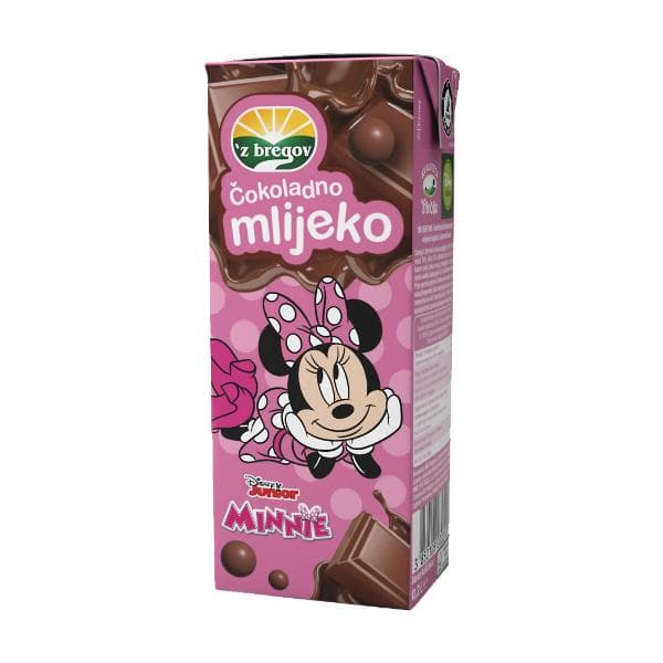Z bregov mlijeko čokoladno Disney 200 g Akcija u trgovini NTL