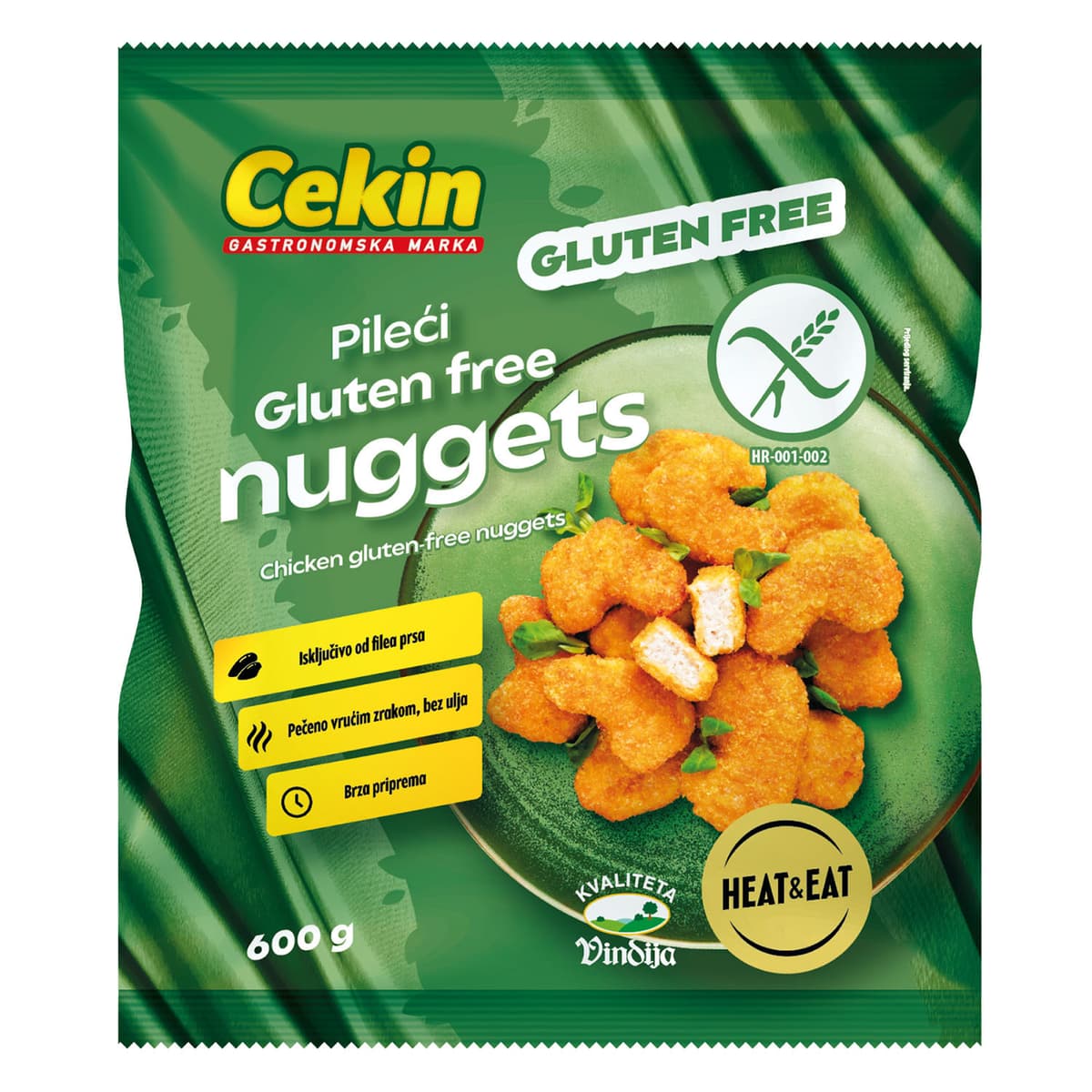 Cekin Pileći prutići ili Nuggetsi bez glutena 600 g Akcija u trgovini Kaufland