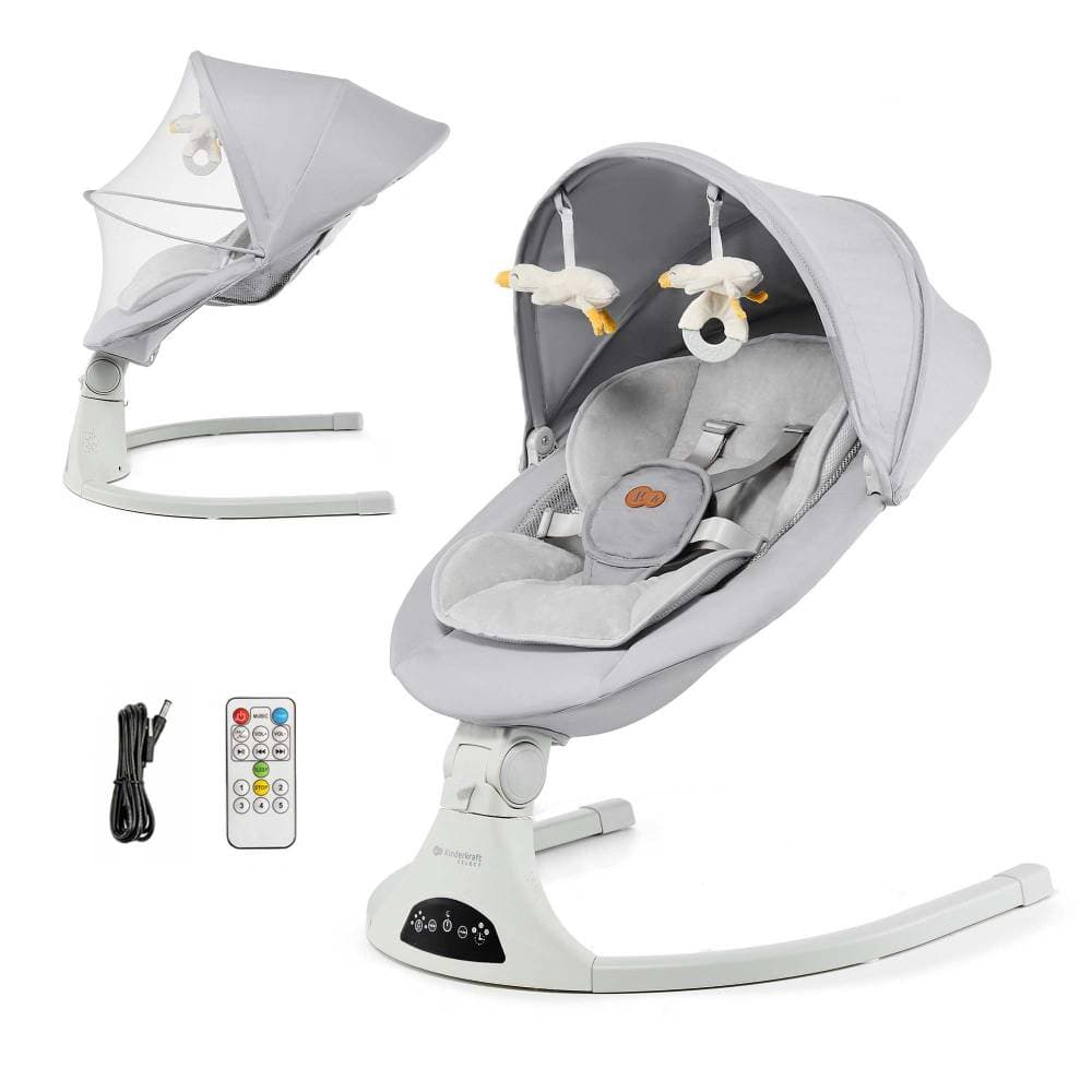 Električna ljuljačka za bebe Tulsy Kinderkraft Akcija u trgovini Lesnina