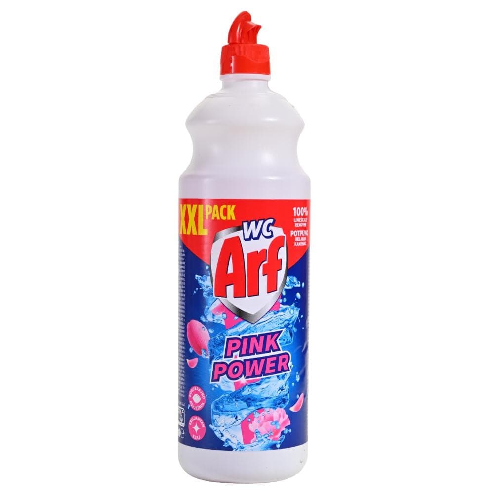 Arf WC Lemon ili Pink Power tekuće sredstvo za čišćenje WC školjke 900 ml Akcija u trgovini Mueller