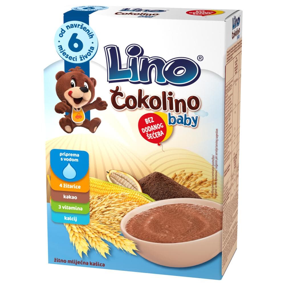 Lino Čokolino baby žitna kašica 210g Akcija u trgovini Dm