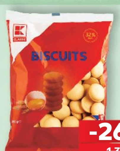 Classic biskvit piškote okrugle 240 g Akcija u trgovini Kaufland