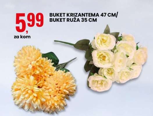Buket krizantema 47 cm Akcija u trgovini Eurospin