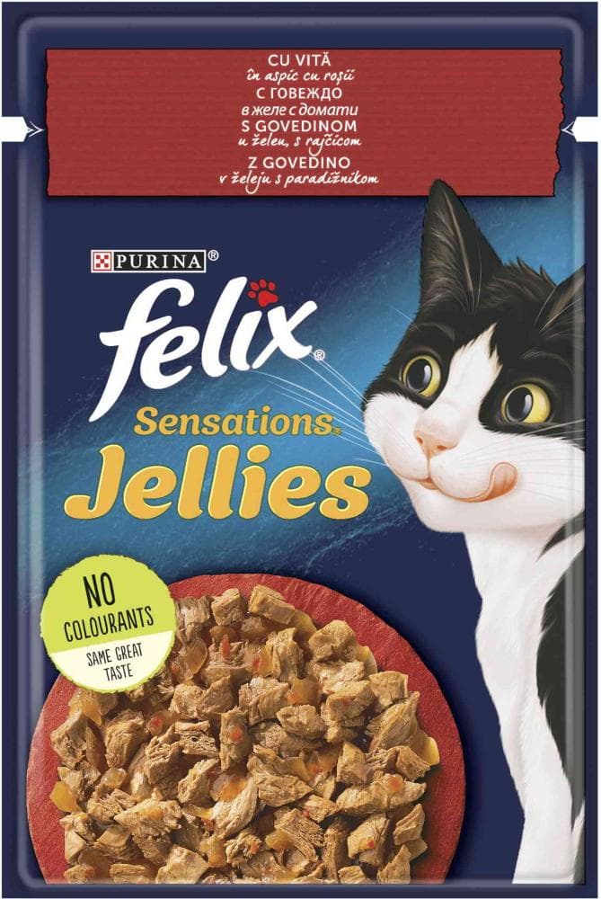 Felix Sensations Jellies 85g Akcija u trgovini Vrutak