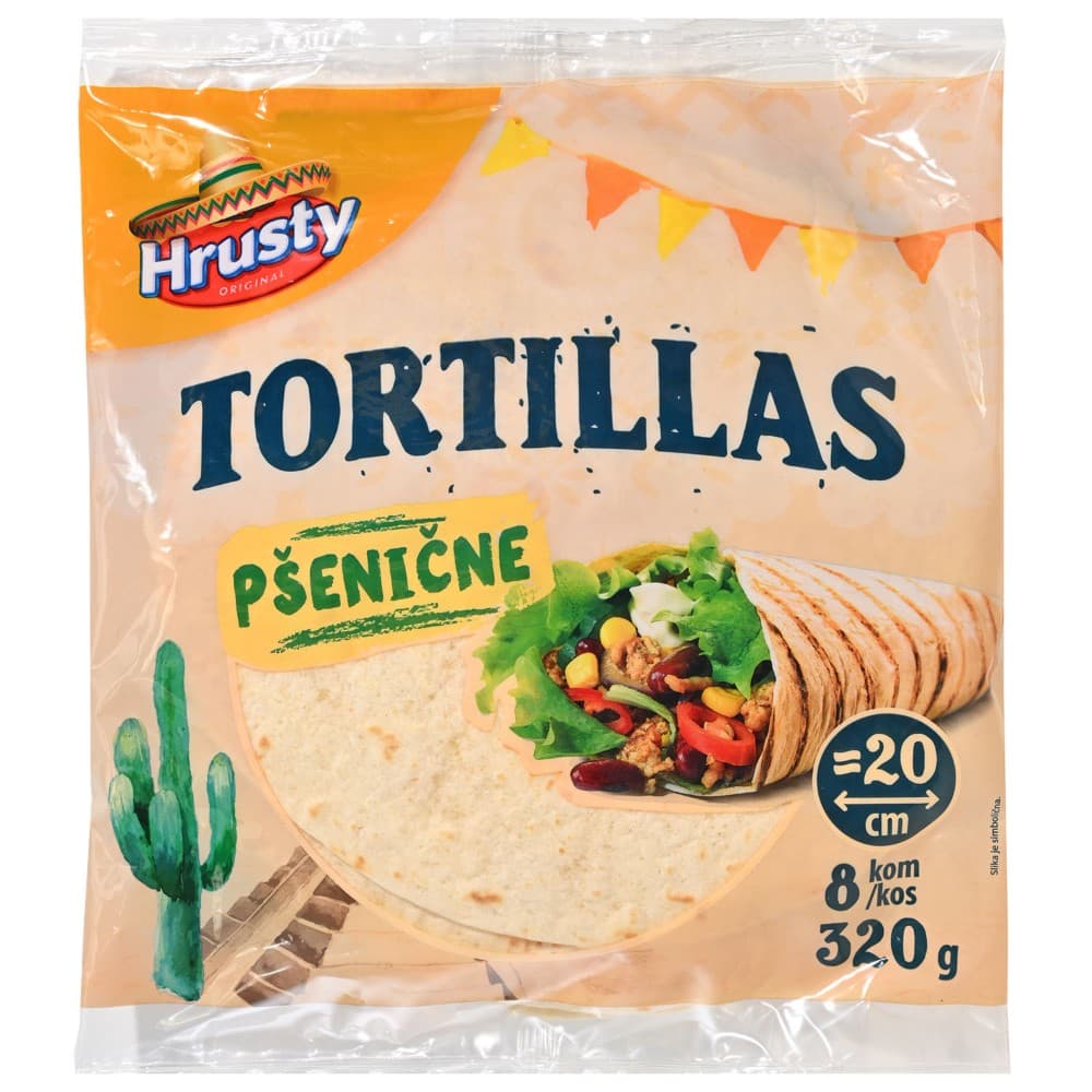 Hrusty tortilla 320 g / 370 g Akcija u trgovini Konzum