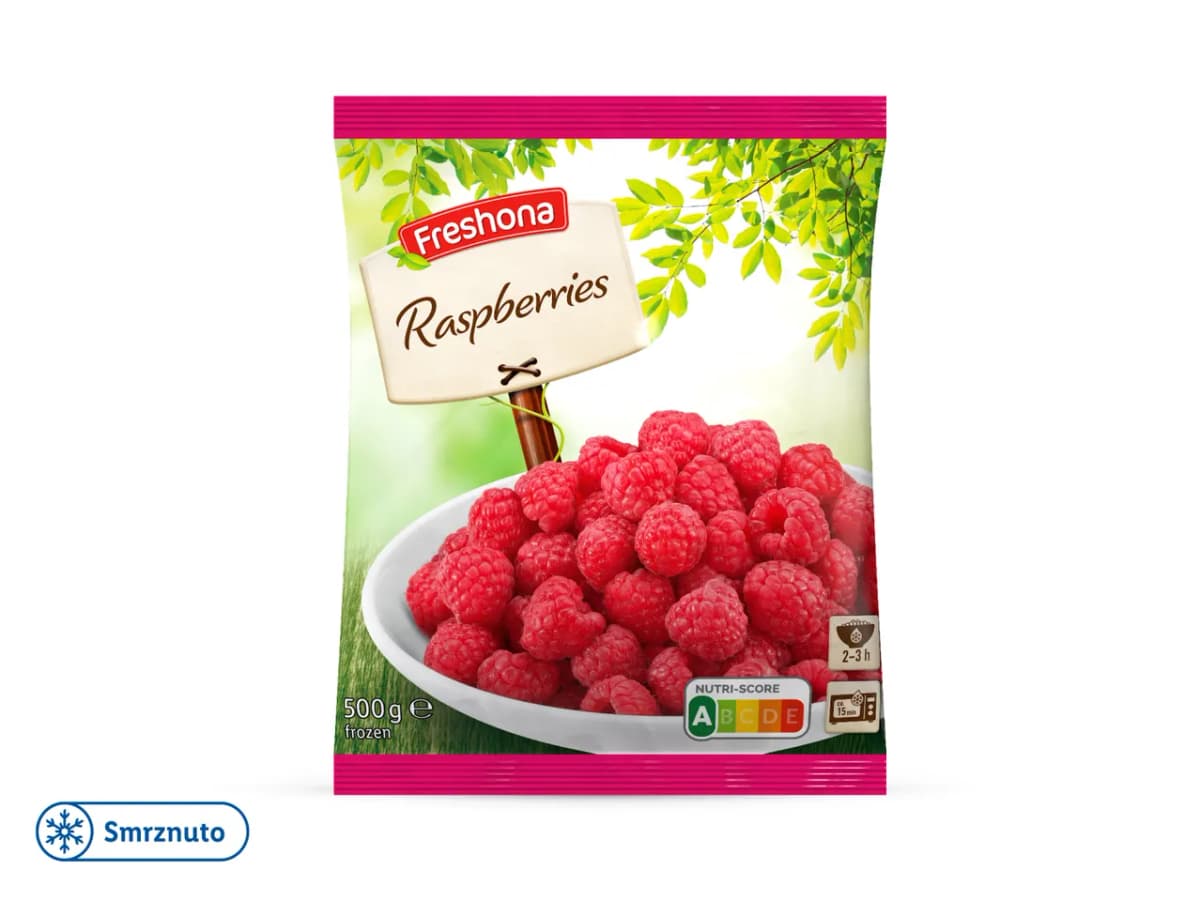 Maline 500 g Akcija u trgovini Lidl