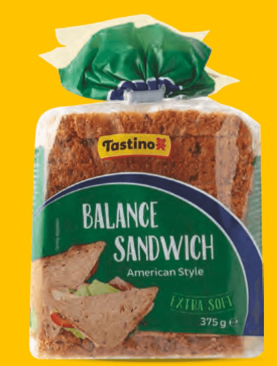 Tastino Sandwich toast 375 g Akcija u trgovini Lidl