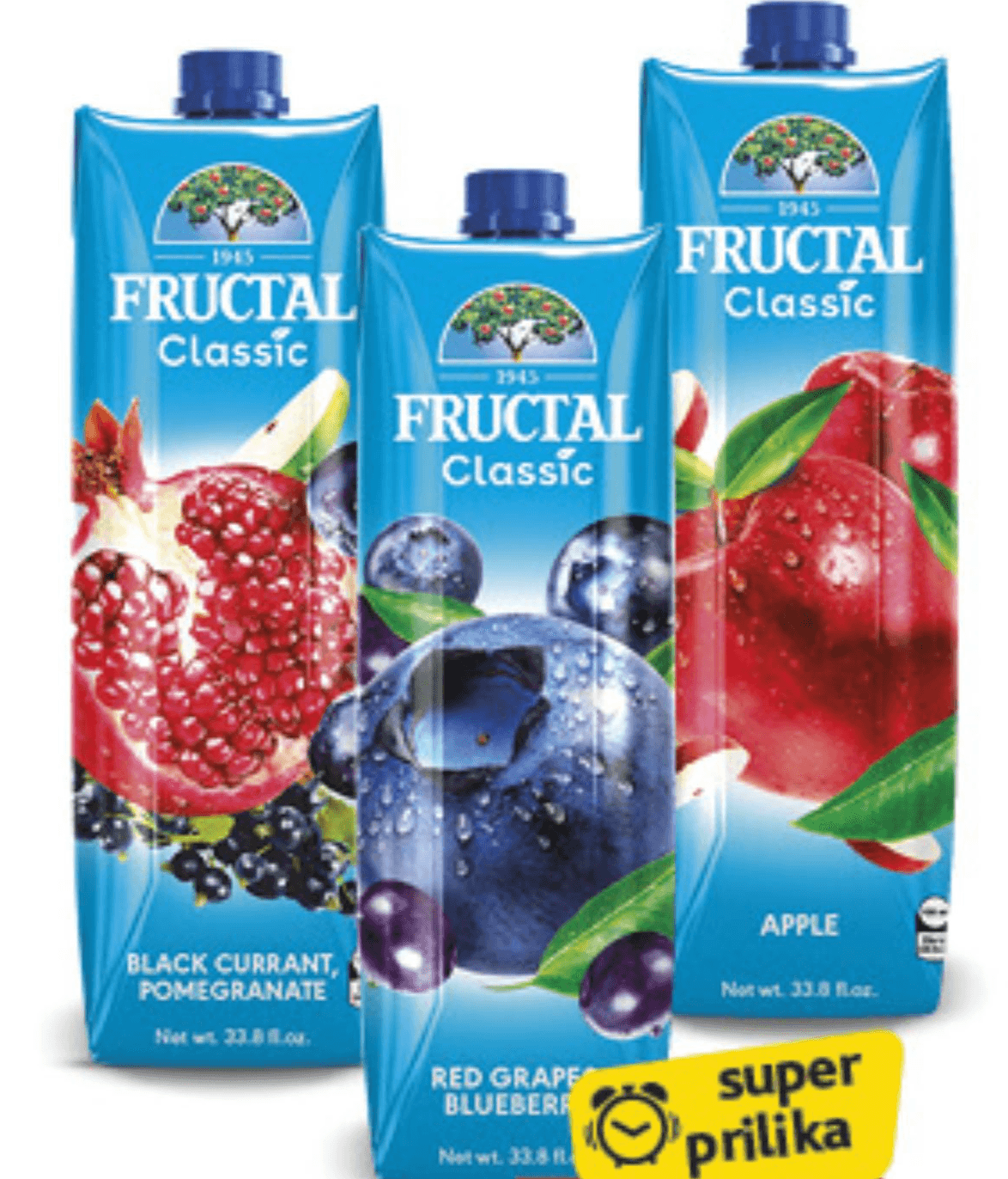 Fructal Classic 1l Akcija u trgovini Konzum