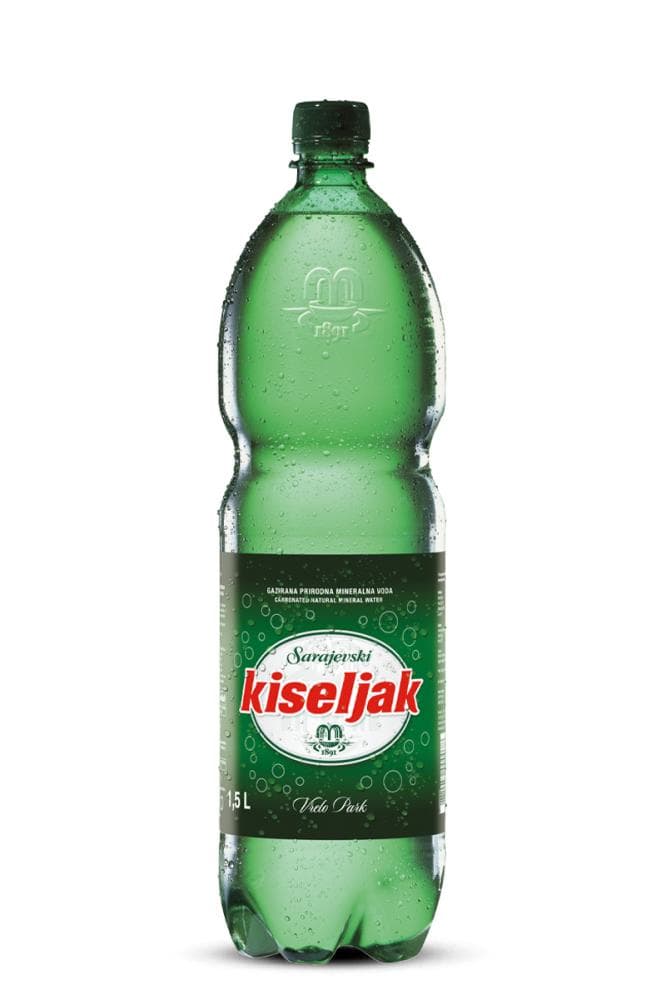 Voda Sarajevski kiseljak gazirana 1,5 l Akcija u trgovini Boso