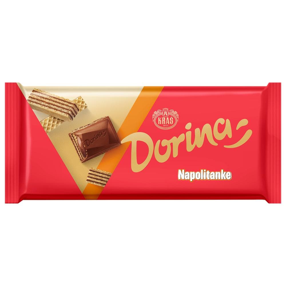 Dorina čokolada napolitanka 100 g Akcija u trgovini NTL