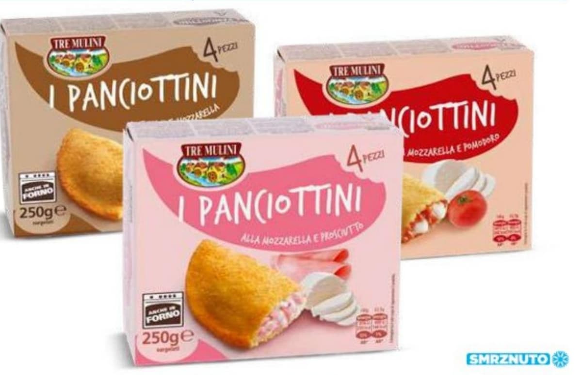 Tre Mulini panirana palačinka 250 g Akcija u trgovini Eurospin