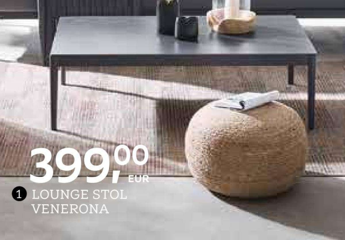 Lounge stol Venerona amalio Akcija u trgovini Lesnina