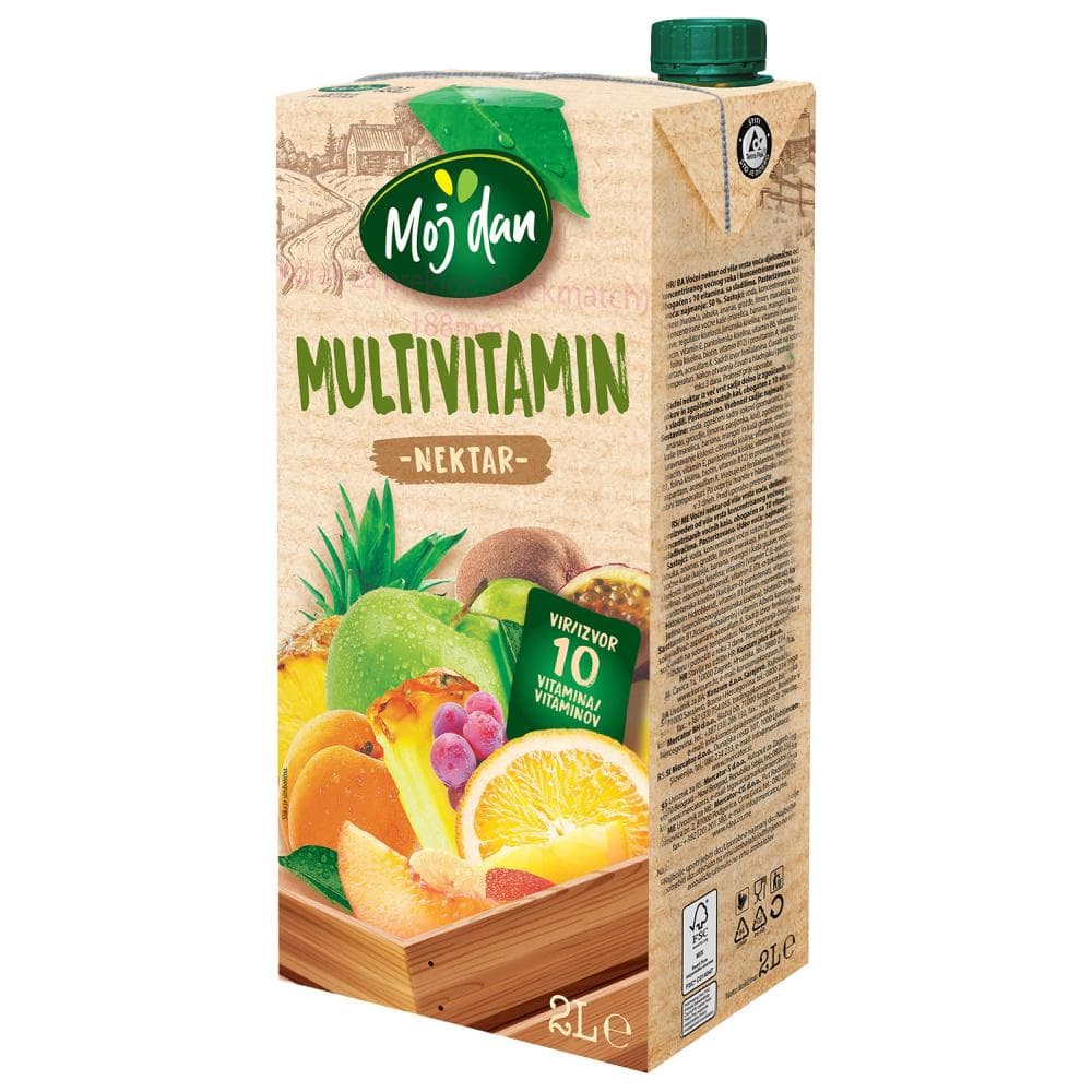 Moj Dan Nektar 2l Akcija u trgovini Konzum