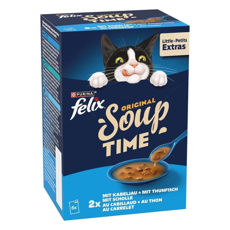 Felix Soup Time hrana za mačke 6x48g Akcija u trgovini Konzum
