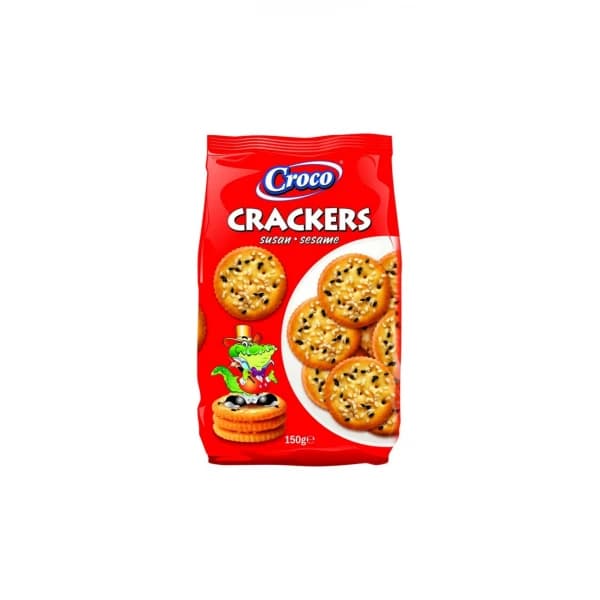 Croco krekeri sa sezamom 150 g Akcija u trgovini Pivac