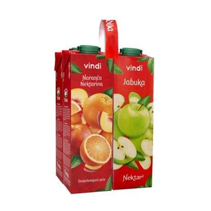 Vindi nektar i pića mix 4x1 L Akcija u trgovini Kaufland