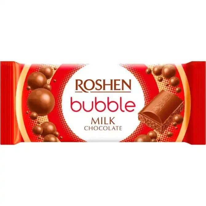 ROSHEN bubble čokolada s mjehurićima 80g Akcija u trgovini Vrutak
