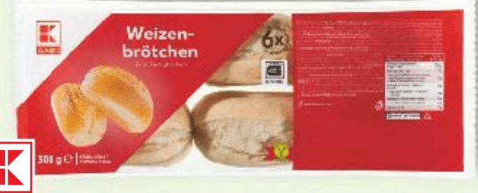 Pšenična peciva 6 x 50 g Classic Akcija u trgovini Kaufland