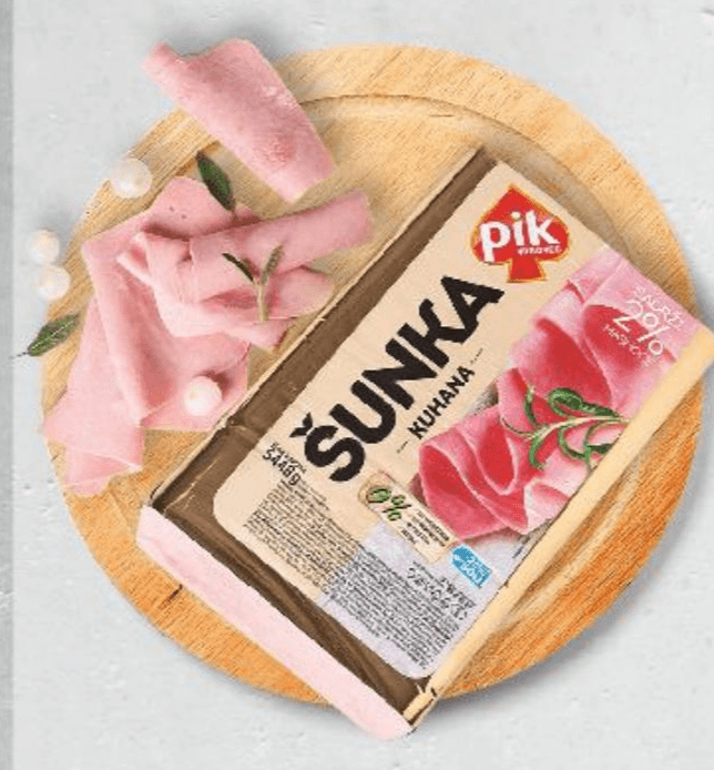 PIK Šunka 100 g Akcija u trgovini Kaufland