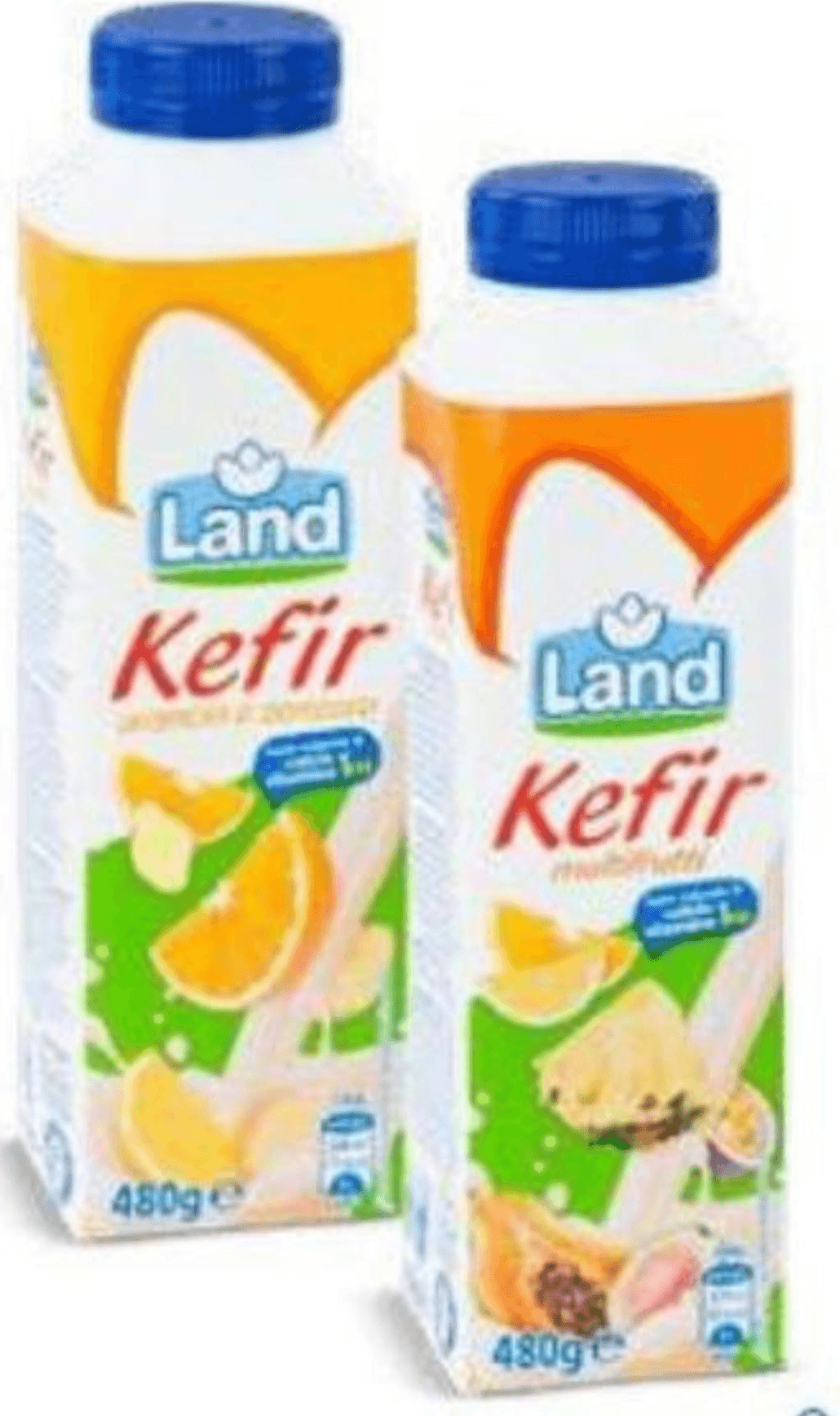 Land kefir voćni/naranča i đumbir 480 g Akcija u trgovini Eurospin