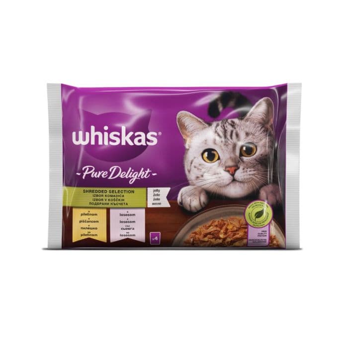Whiskas mokra hrana za mačke 4x85 g Akcija u trgovini Bipa