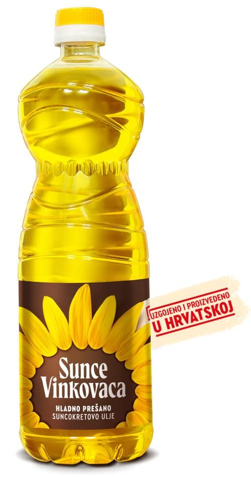Sunce Vinkovaca suncokretovo ulje 1 l Akcija u trgovini KTC