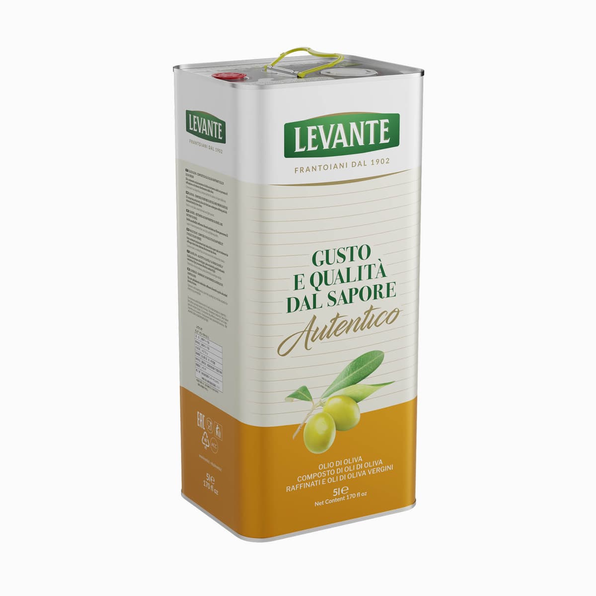 Levante Maslinovo ulje 5 l Akcija u trgovini Stanić Diskont