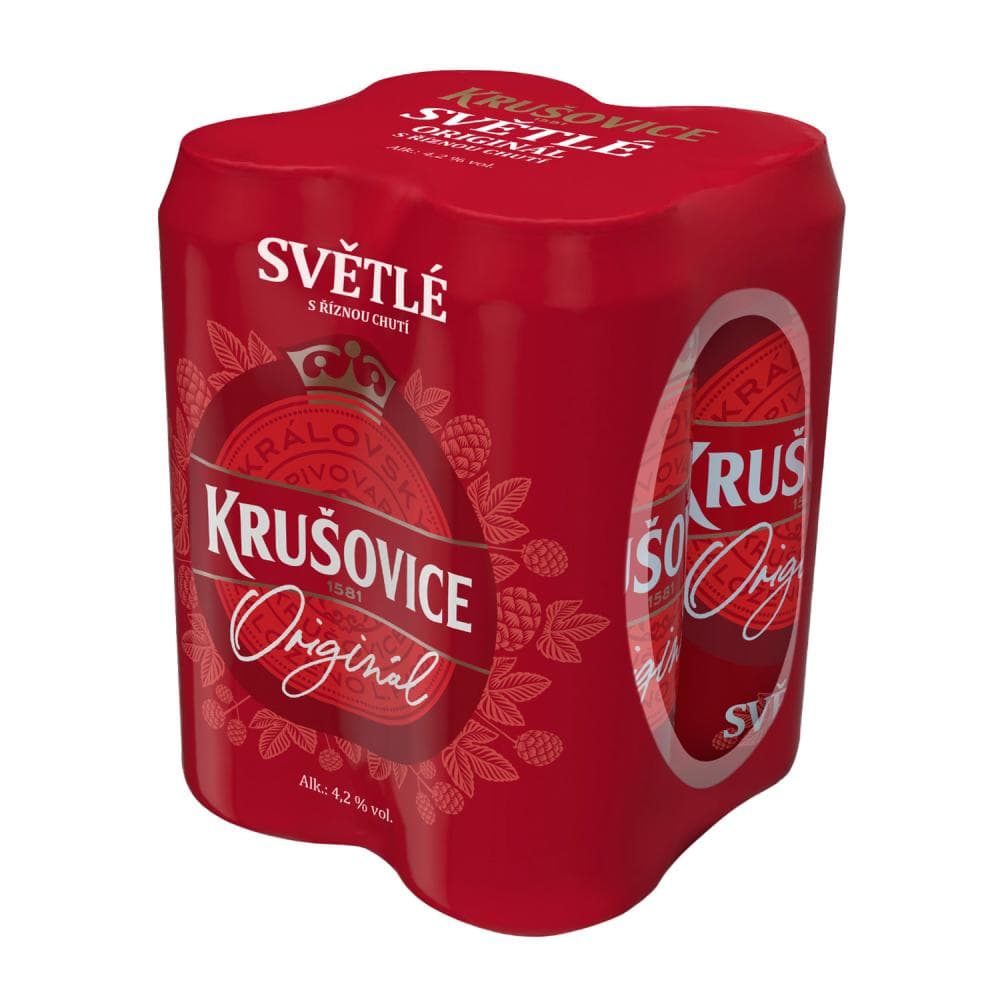 Pivo Krušovice 0,33 L Akcija u trgovini Spar