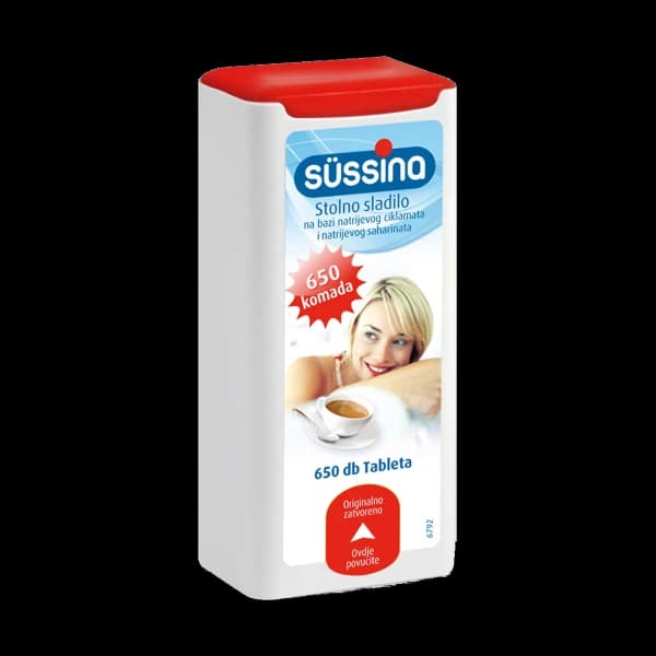 Süssino stolno sladilo 650 tableta, 39 g Akcija u trgovini Boso